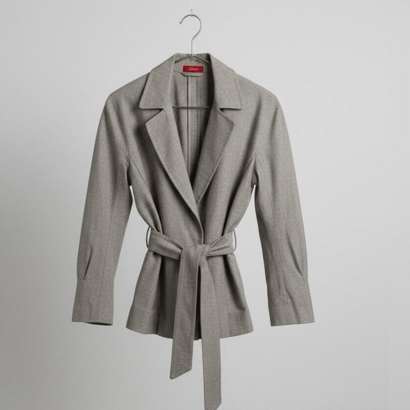 Vintage Brioni Tailored Blazer - Made In Italy - Grey - Us Size 6 / 42r